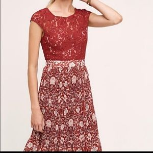 Anthropologie Plenty by Tracy Reese Arcadia Midi Dress